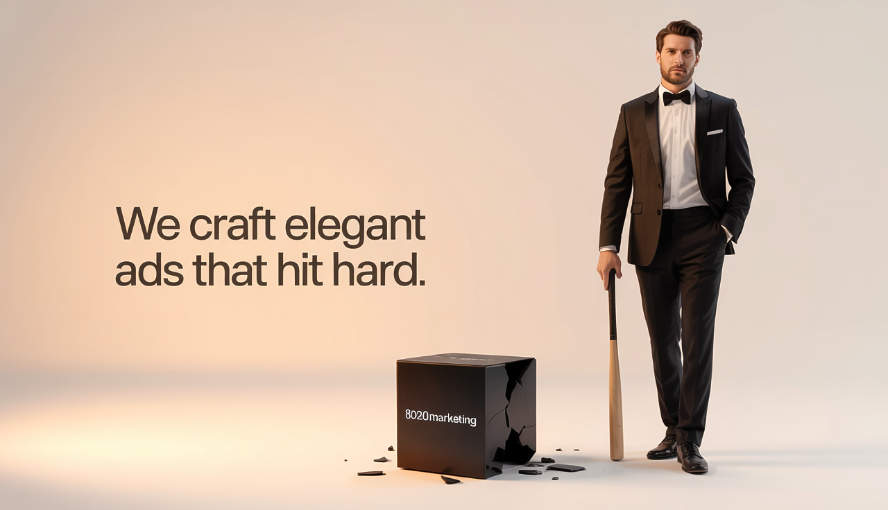 We craft elegant ads that hit hard